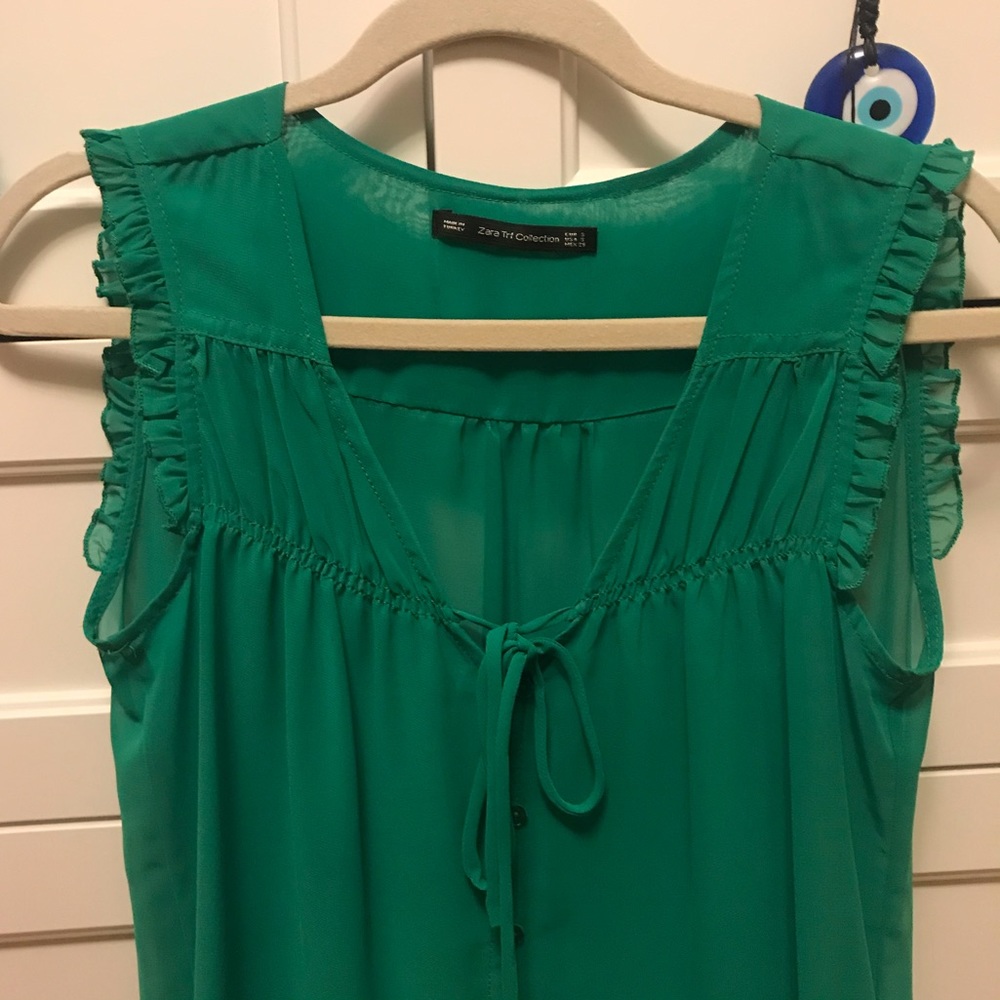 Zara TRF Sleeveless Blouse - Picture 2 of 6
